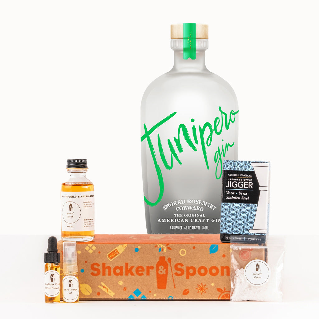 Junipero Gin Smoked Rosemary + Tidy Martini Cocktail Kit